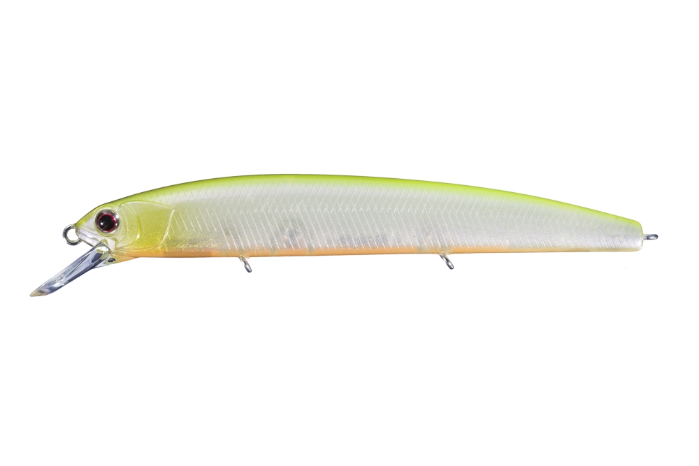 Jerkbait OSP Asura Suspend II col. P64-Pearl/Chart Back