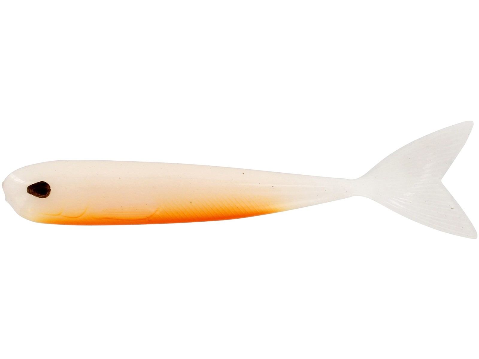 Soft Minnow Westin MegaTeez V-Tail 5cm col. Orange Snow