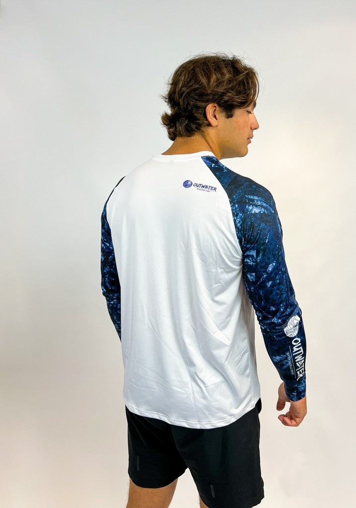 Maglia Anti-UV Outwater Camp One col. Dark Blue