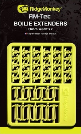 Ridgemonkey RM-Tec Boilie Hair Extenders Flouro Yellow
