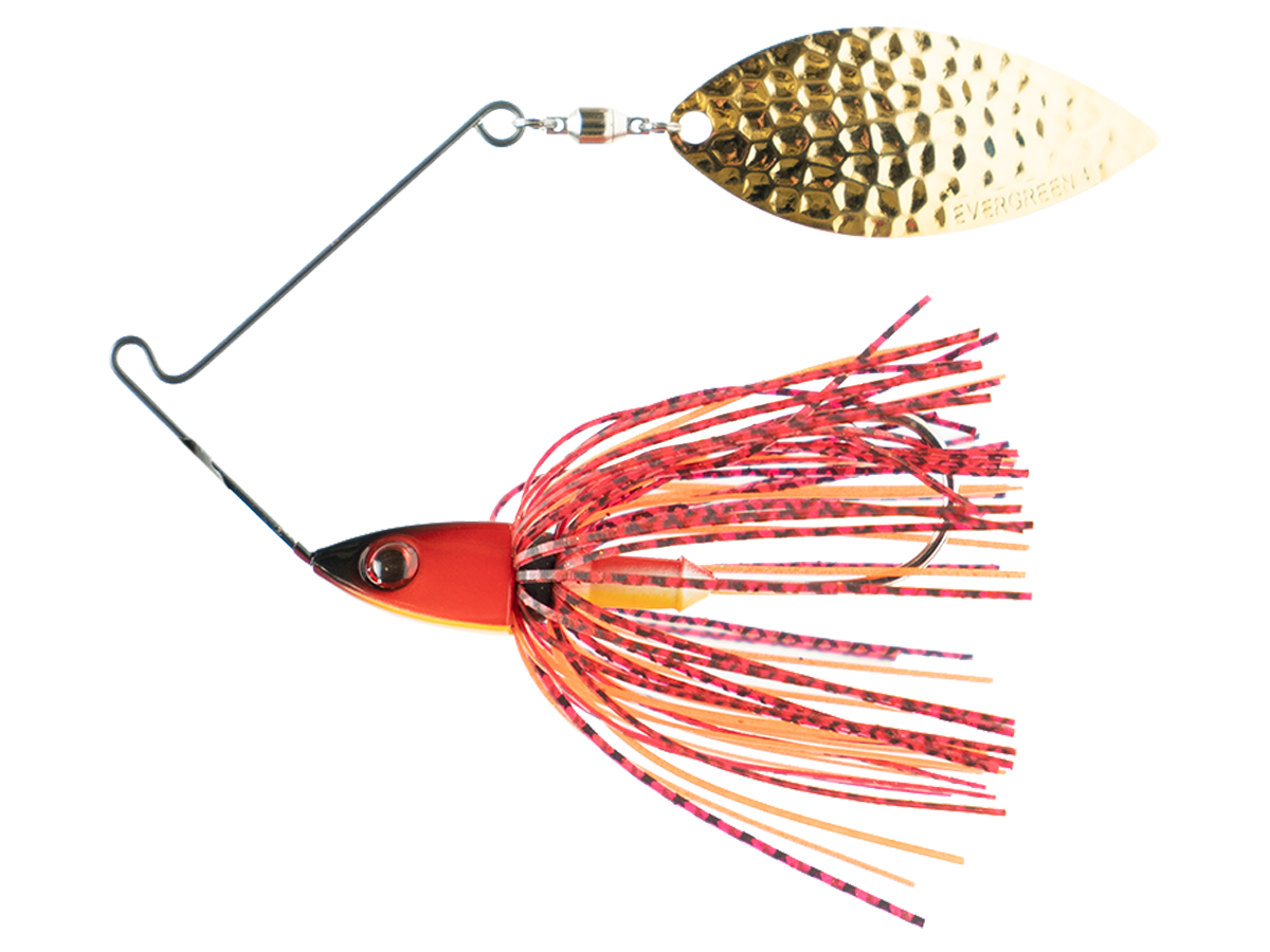 Spinnerbait Evergreen Delta Force Titanio SW 1/2 oz