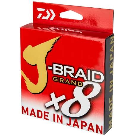 Treccia Daiwa J-Braid Grand 135 mt PE 0.24 Col. DG
