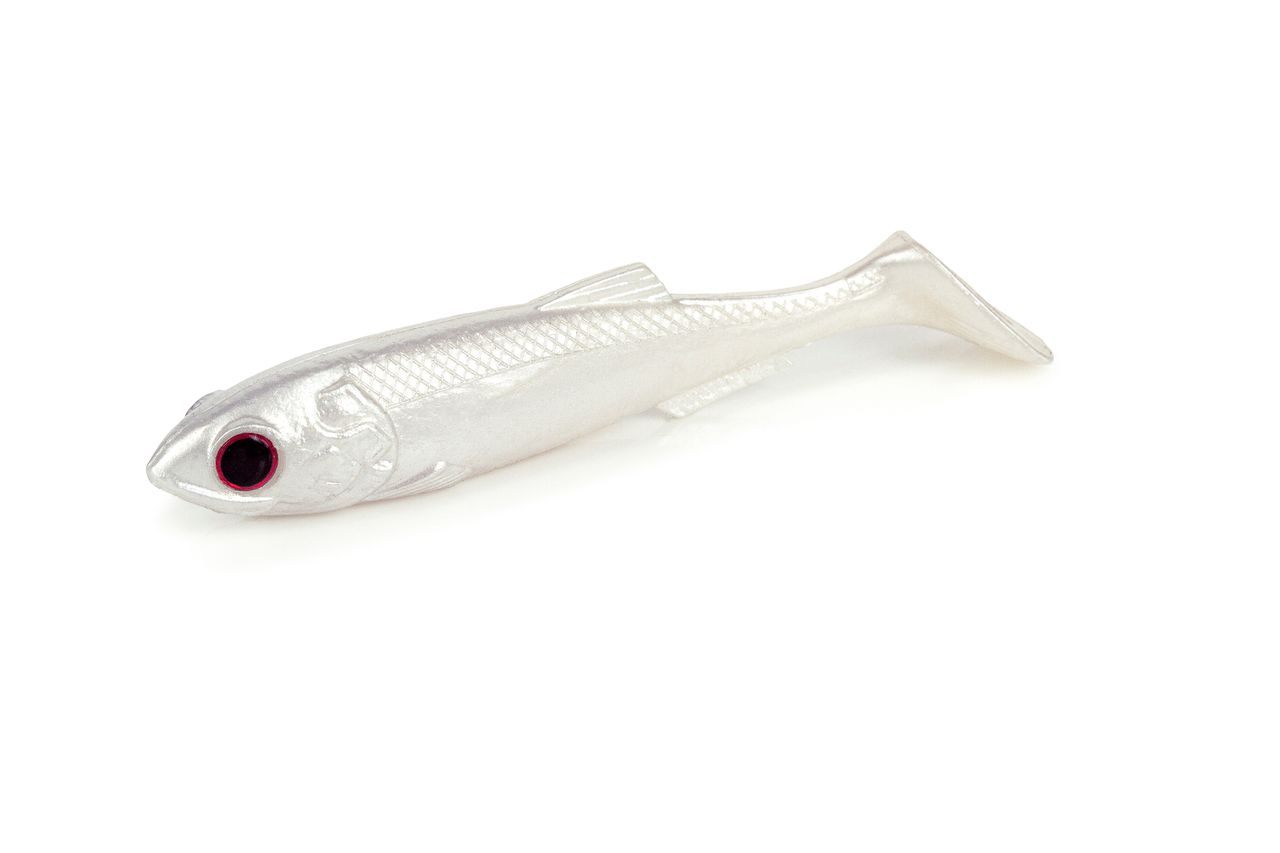 Softbait Molix RT Shad 7" Bulk col. 92 UV Pearl White