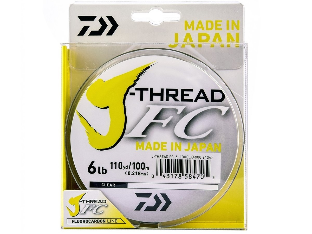 Filo Daiwa J-Thread Fluorocarbon Leader 100mt