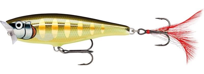 Popper Rapala Skitter Pop 05 col. STGS Striped Grey Shiner Popper Rapala Skitter Pop 05 col. STGS Striped Grey Shiner