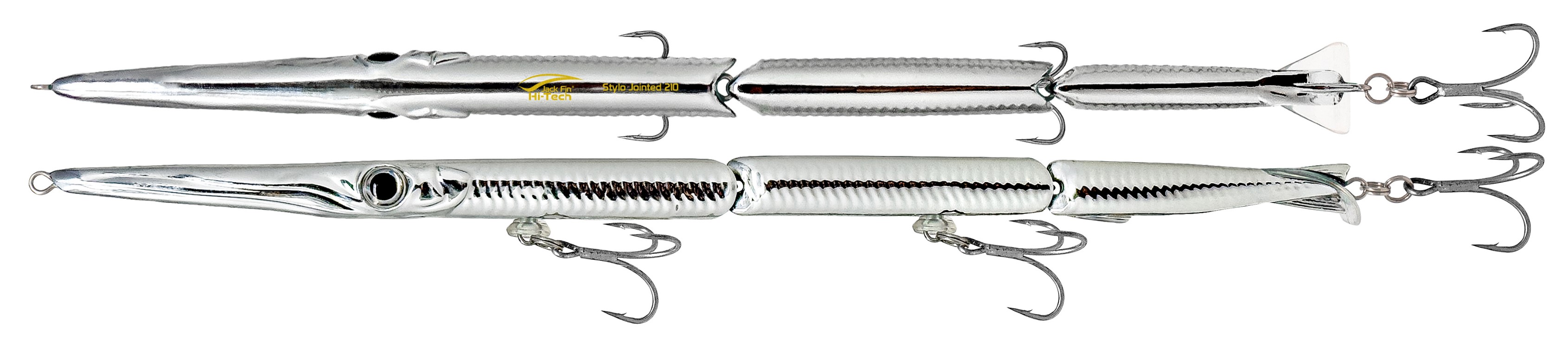 Needlefish Swimbait Jack Fin Stylo Jointed 210 col. 08 UV-Chrome