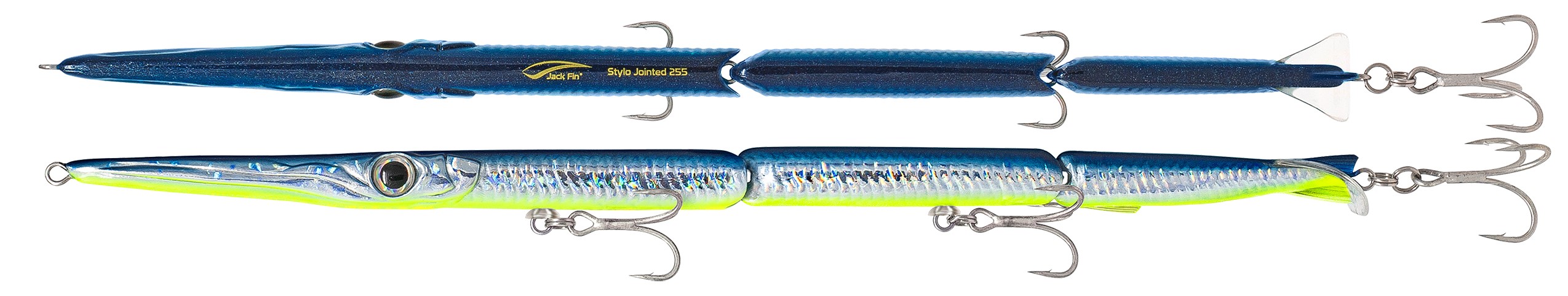 Needlefish Swimbait Jack Fin Stylo Jointed Upgraded 255 col. 06 Acid
