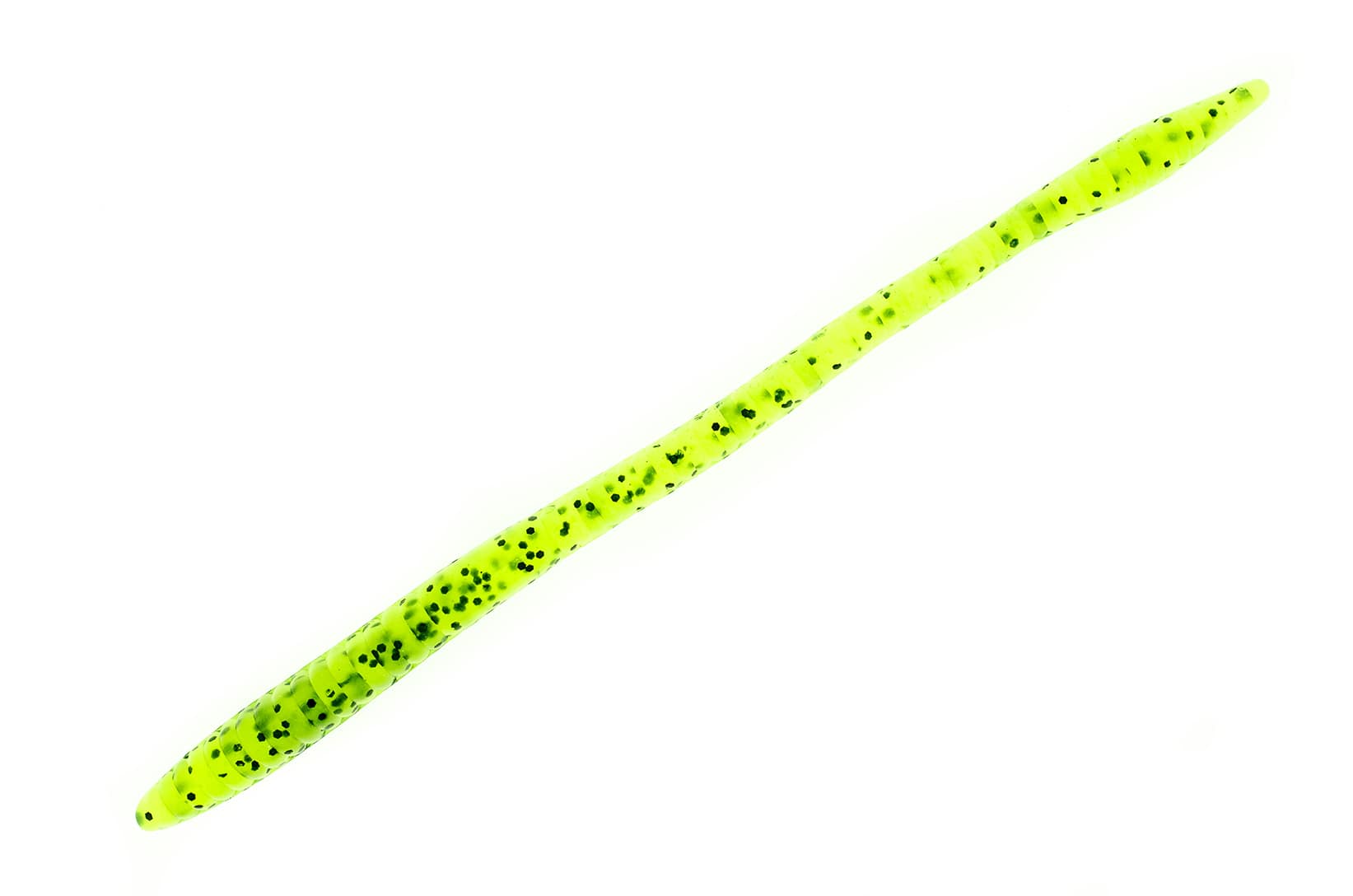 Artificiale Straight Worm 6” 8 pz col. Chartreuse Pepper col. 32