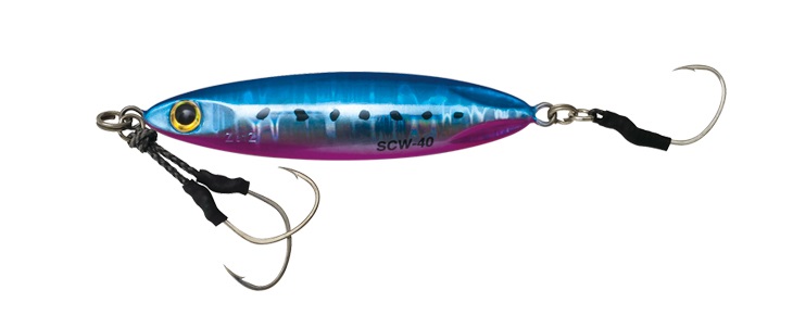 Metal Jig Zetz Slow Blatt Cast Wide 40 gr
