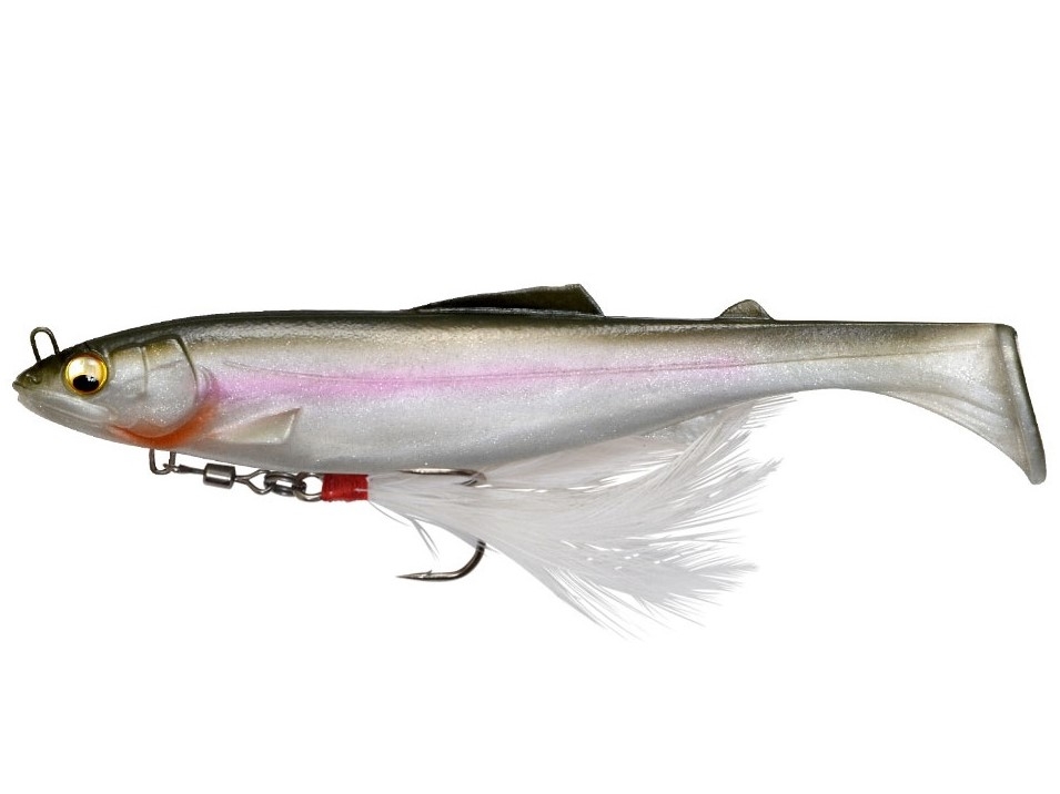 Soft Swimbait Megabass Deadslowl 5" col. Pearl Shad