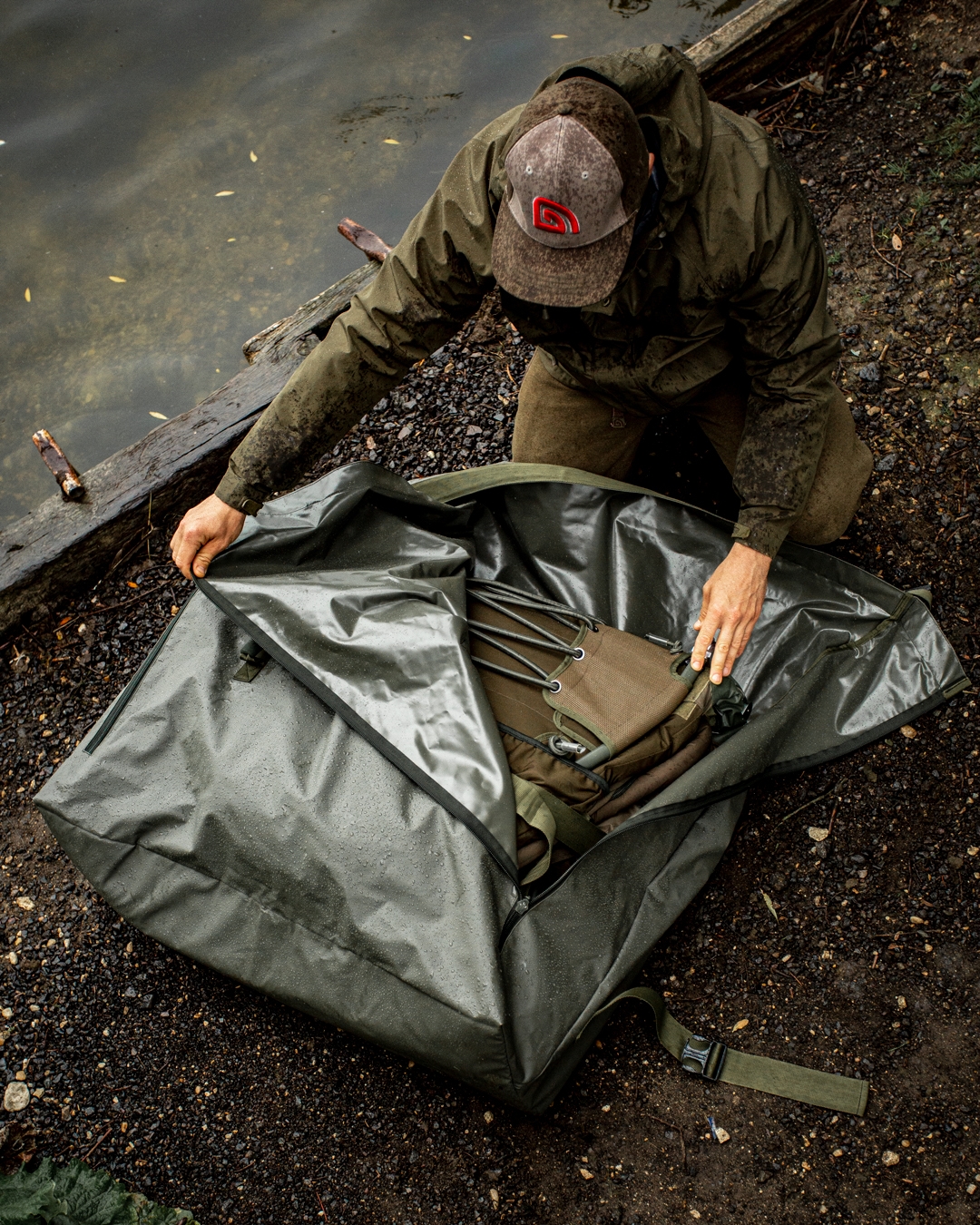 Borsa TrakkerDownpour Roll-Up Bed Bag