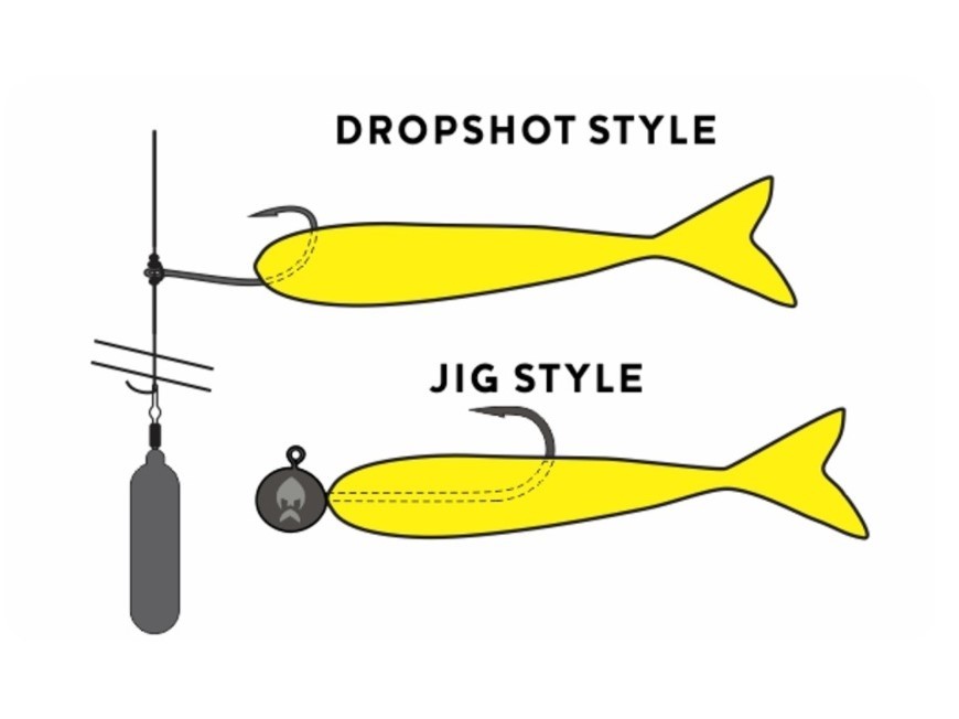 Soft Minnow Westin MegaTeez V-Tail 5cm