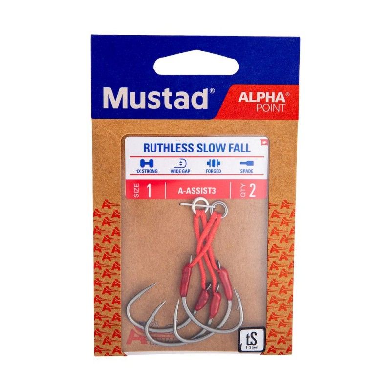 Ami Assist Mustad Ruthless Slow Fall Double 