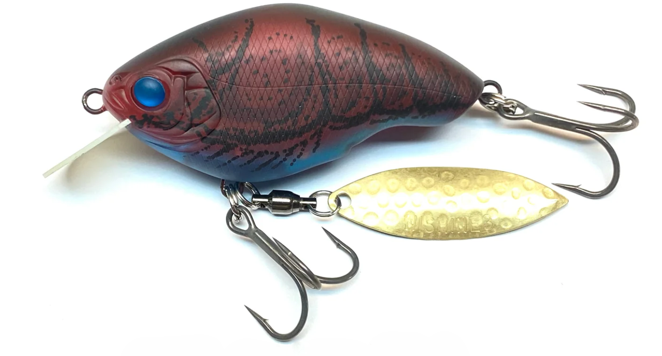 Shallow Crankbait Nishine Chippawa RB Blade col. Red Craw Fish