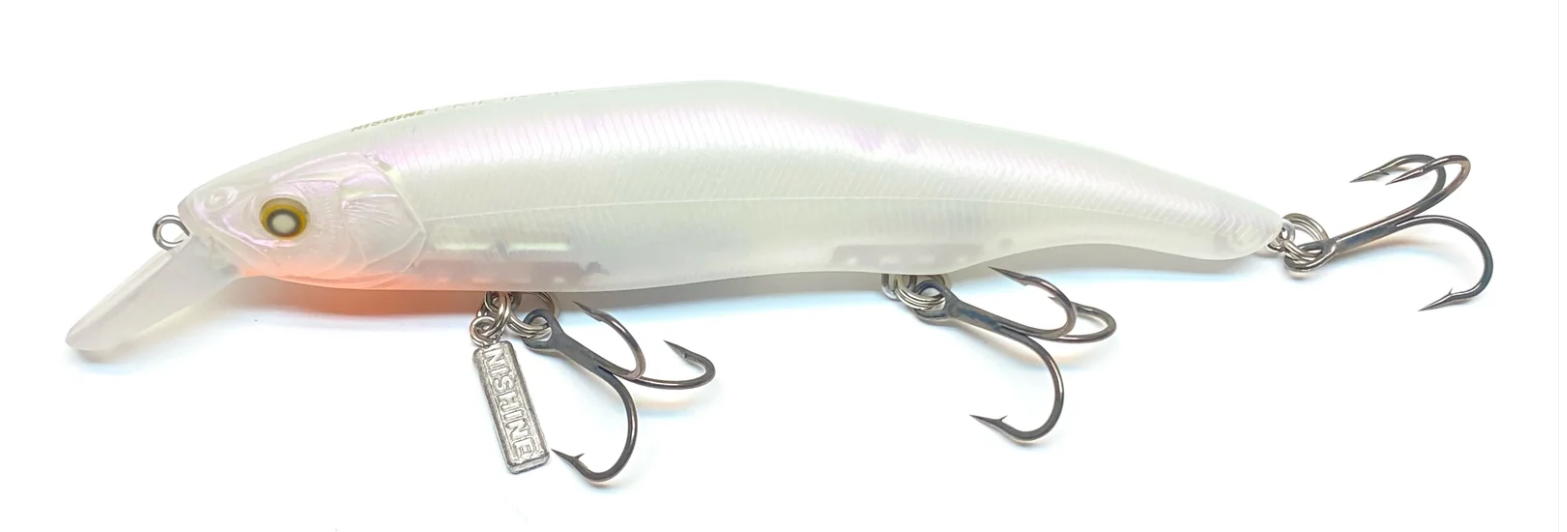 Jerkbait Nishine Erie 115SD col. Pearl Flash