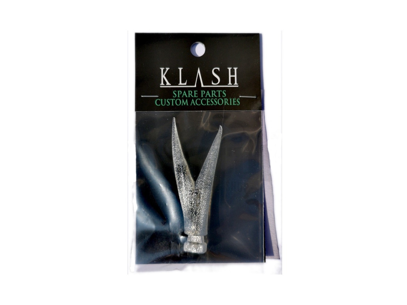 Coda di ricambio DRT V-Tail Tiny Klash 6” col. Clear Silver