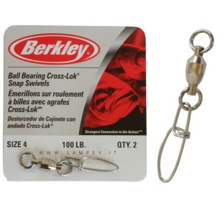 Girella con Moschettone Berkley MC Mahon Ball Bearing Swivels