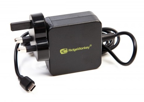 Accessorio Ridgemonkey Vault 45W USB-C Mains Power Adaptor