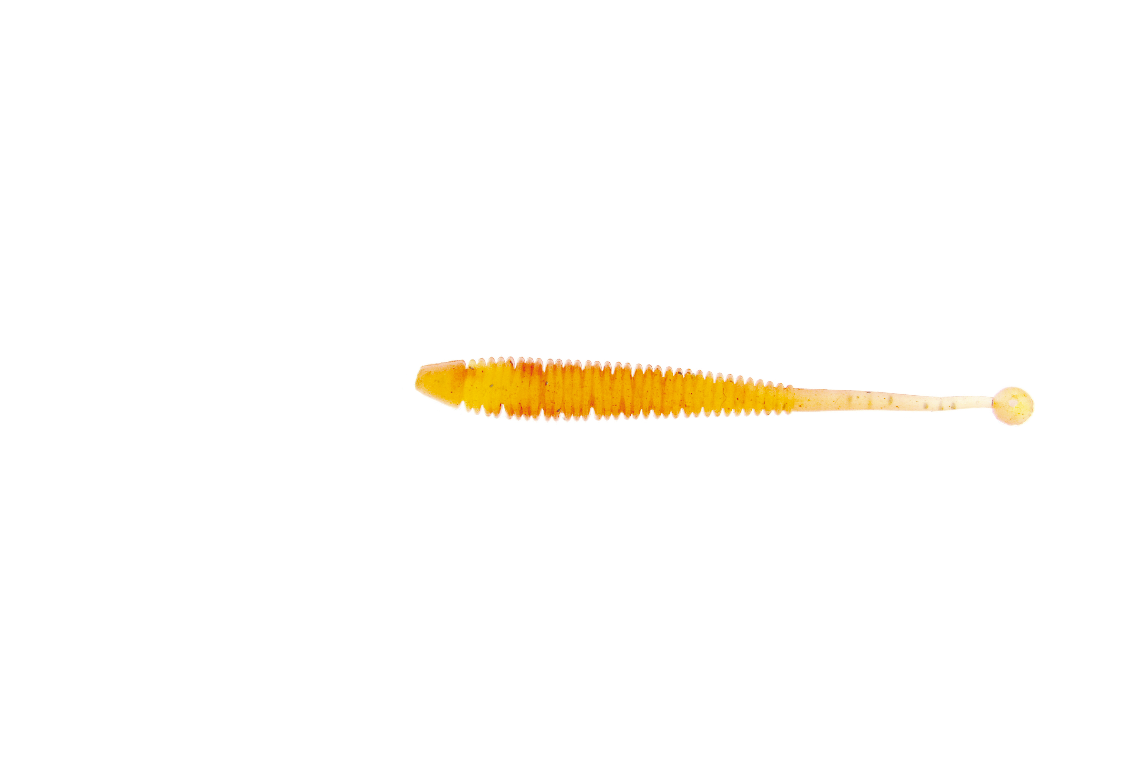 Sator worm 2,5" ( 15 pcs.) Col. Orange lemmon