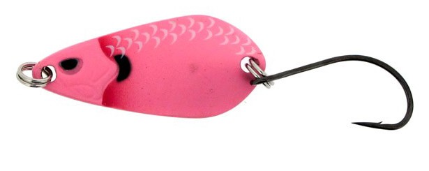 Trout Spoon 2.5 gr col. Mat Pink Stripe Scales