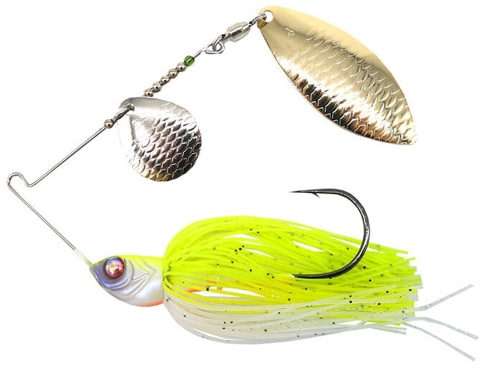 Spinnerbait Damiki TOT Type II Tandem 1/2 oz (14 g) col. 021 Am Ch Spinnerbait Damiki TOT Type II Tandem 1/2 oz (14 g) col. 021 Am Ch