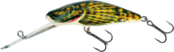 Minnow Salmo Bullhead 6 cm 7 g Super Deep Run