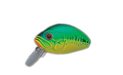 Shallow Crankbait Evergreen Crazy Cradle RAT-A-TA col. 136 M Hot Tgr