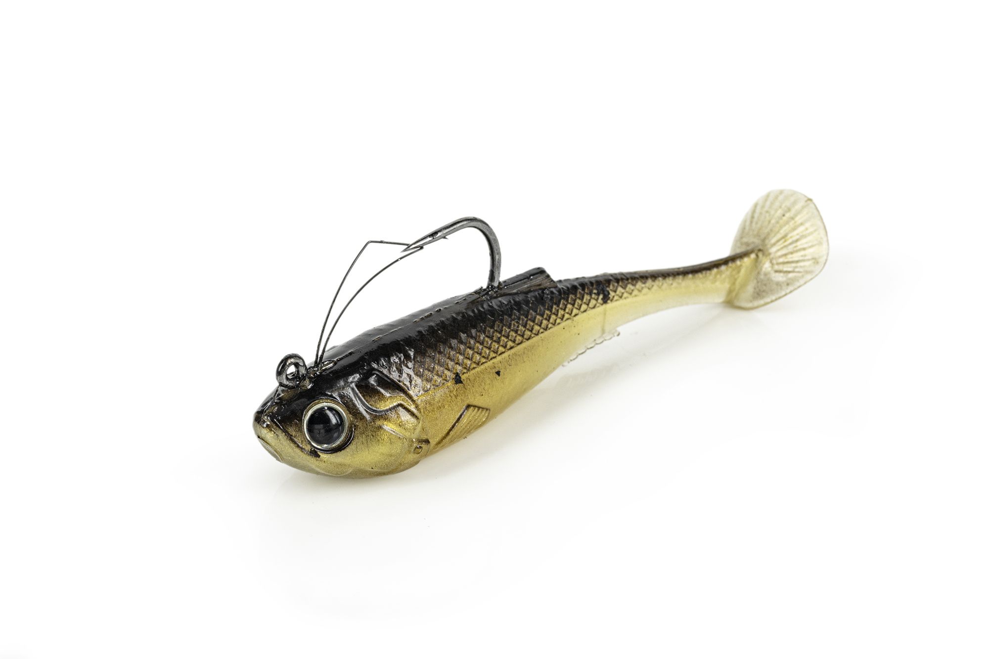 Shad Armato Molix RT Flip Tail 3.8'' 3/4 oz (21 g) col. 550 Brwn Gld Shad Armato Molix RT Flip Tail 3.8'' 3/4 oz (21 g) col. 550 Brwn Gld