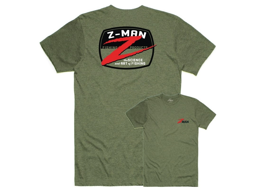 Maglietta Z-Man Z-Badge Logo Teez col. Military Heather