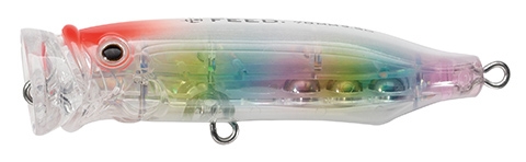 Artificiale Tackle House Contact Feed Popper 70 Col 1PP Rainbow
