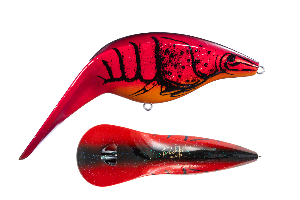 Shallow Crankbait OSP Duckbill col. L08 Dazler Redcraw