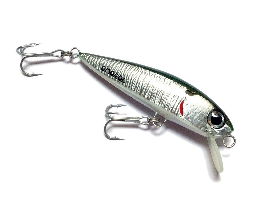 Minnow Omorol Salty Snack 55S 6gr Col. Aji Minnow Omorol Salty Snack 55S 6gr Col. Aji