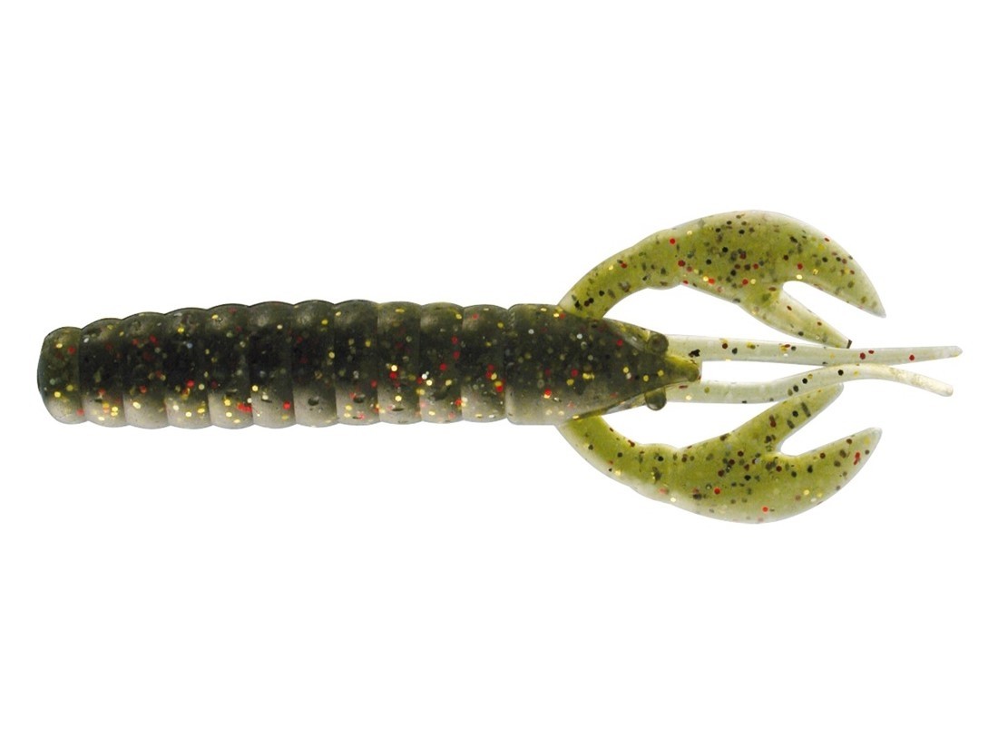 Baby caleo craw 3" col. Watermelon gold/red flake