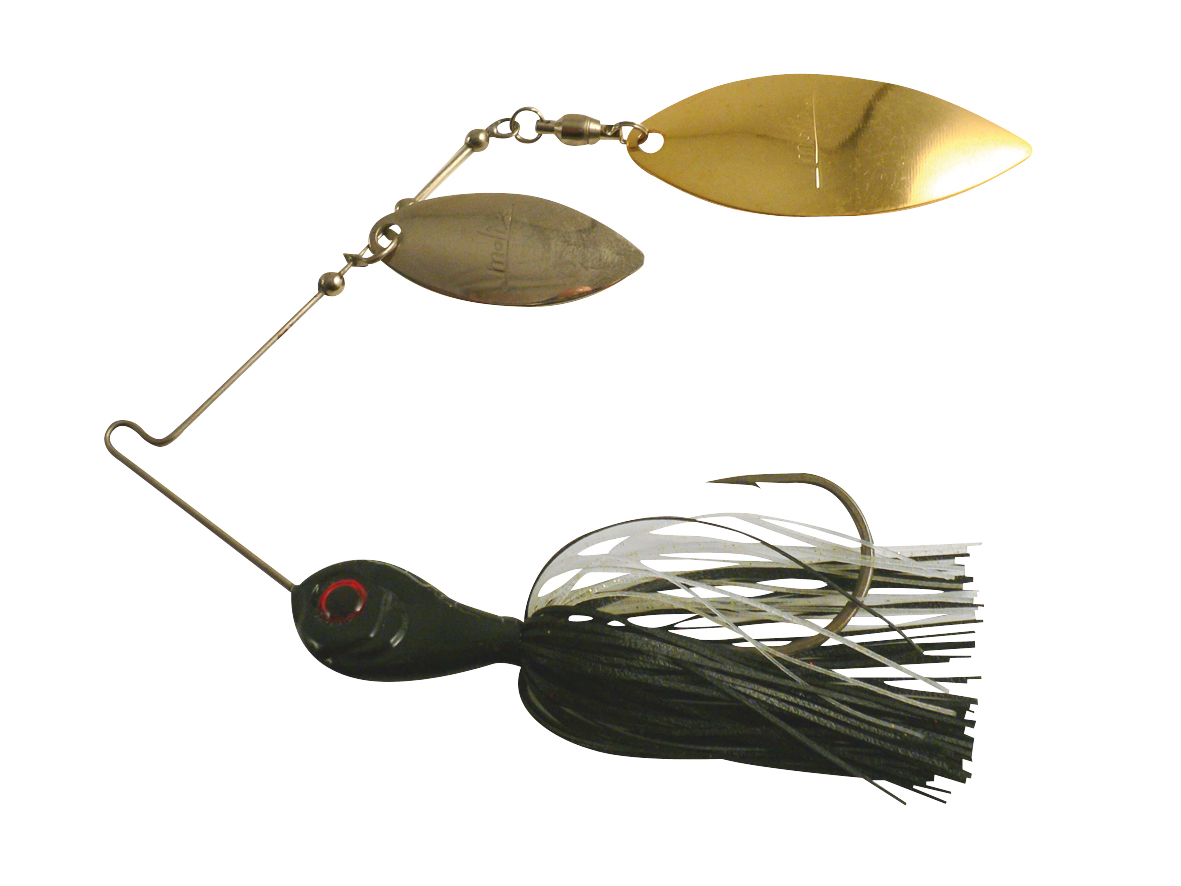 Venator spinnerbait 1/2oz dw col.Black Moon