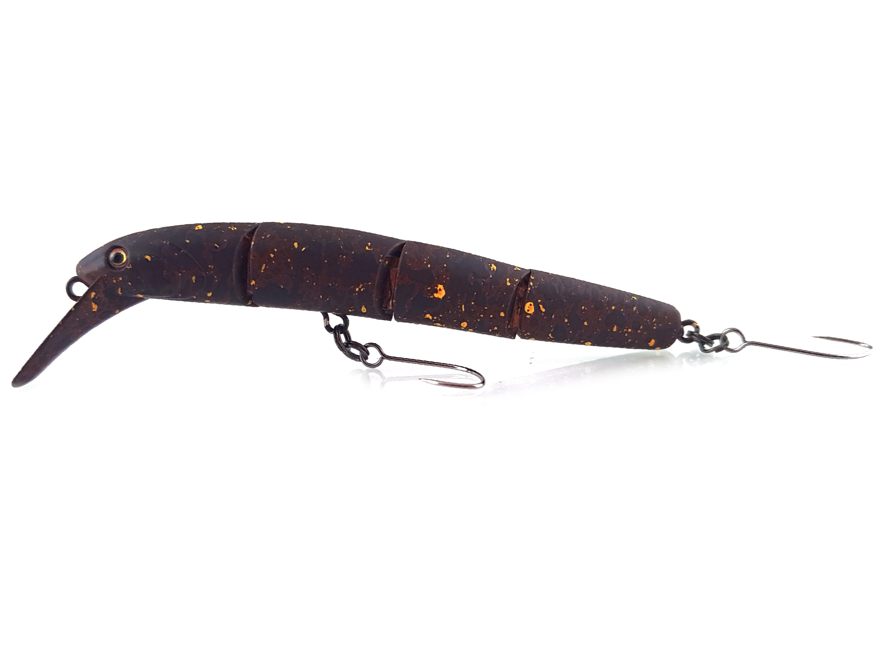 Jointed Minnow Valkein Hydram F col. IT19-18 - Brown Orange Jointed Minnow Valkein Hydram F col. IT19-18 - Brown Orange