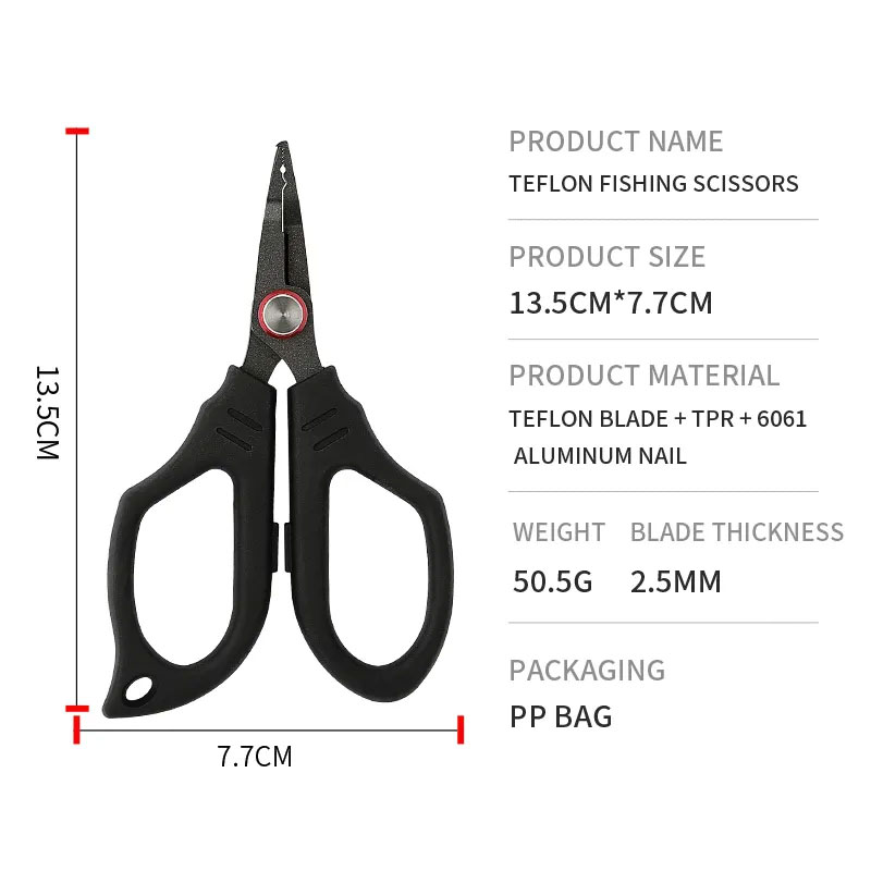 Pinza Apri Split Ring Carson Tunala Fishing Scissors