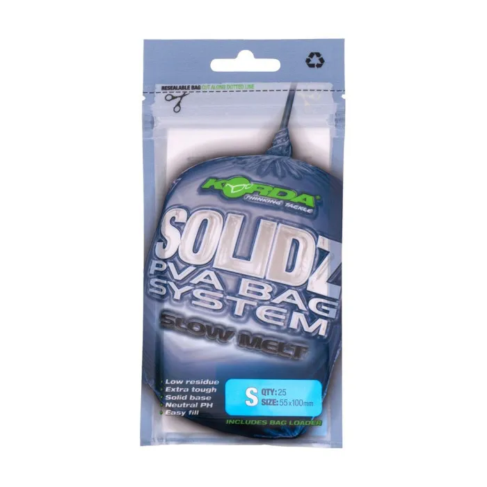 Sacchetti Korda Solidz SLOW Melt PVA bags