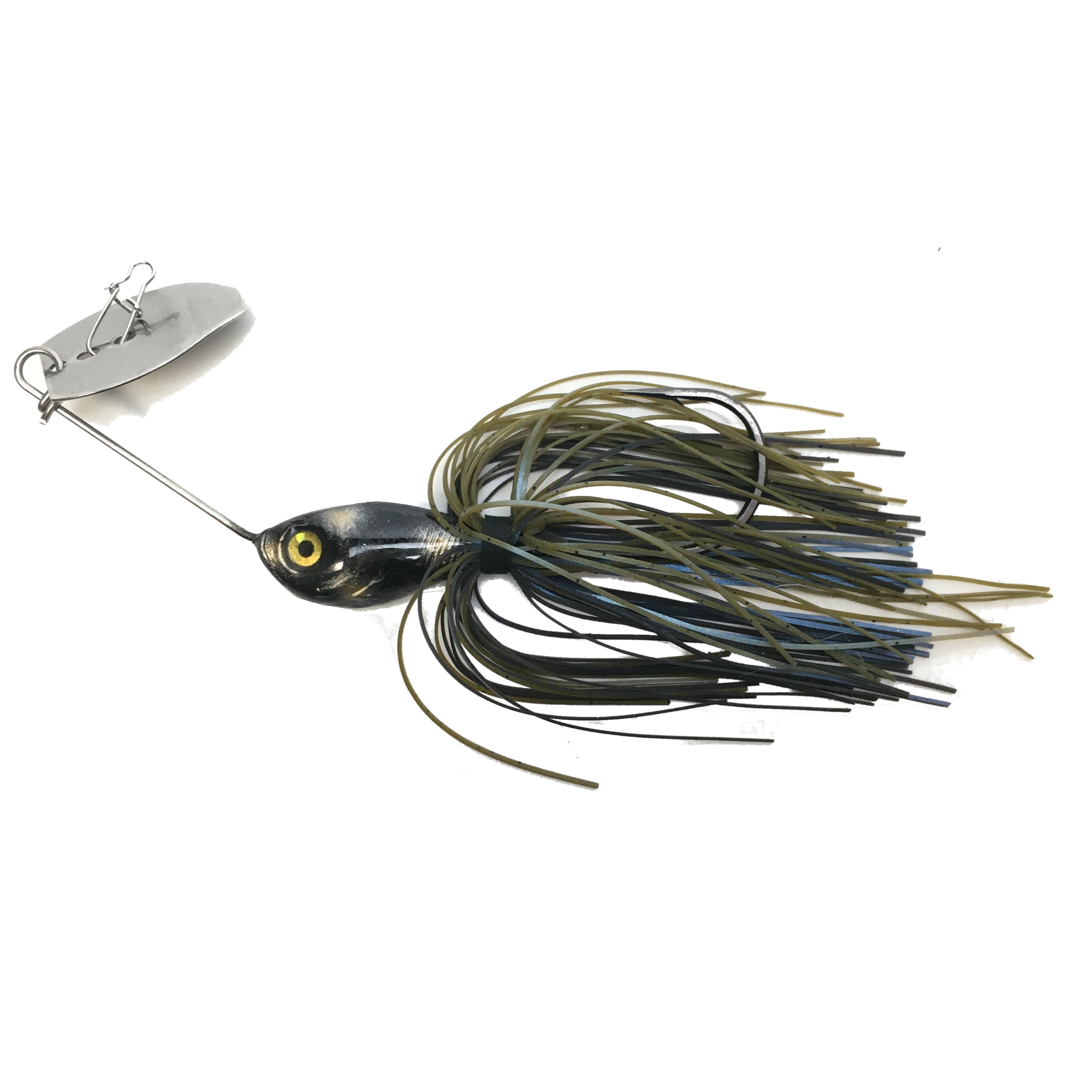 Chatterbait Fin Custom Jigs Pike Shatter col. Black-Gold