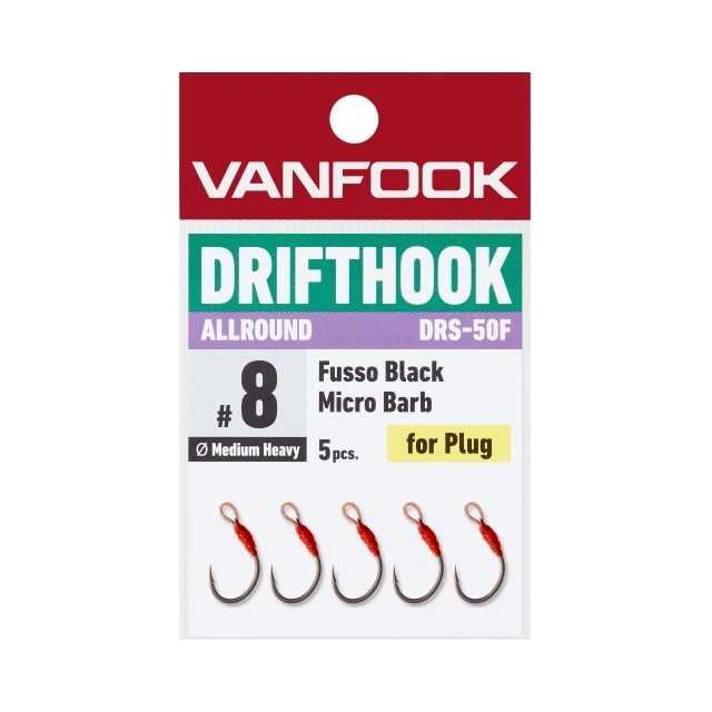 Assist Hook Vanfook DRS-50F Drifthook For Plug "All Round"