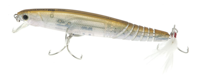 Jerkbait Lucky Craft Live Flash Minnow 120 MR col. Ghost Wakasagi