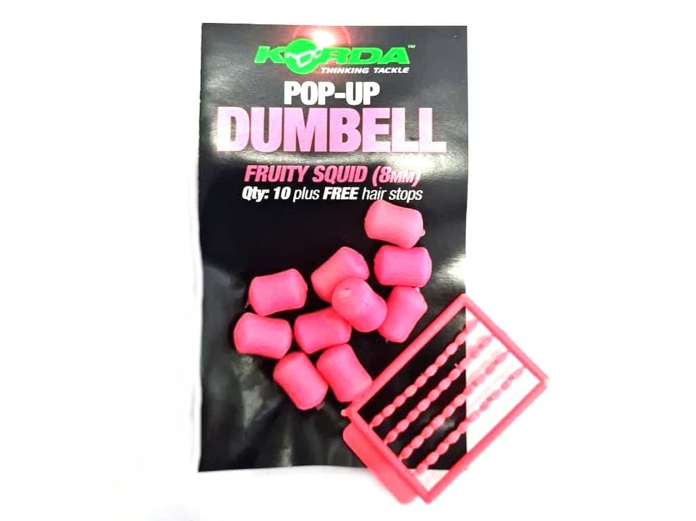 Esca finta korda Pop-up Dumbell Fruity Squid 8mm Esca finta korda Pop-up Dumbell Fruity Squid 8mm