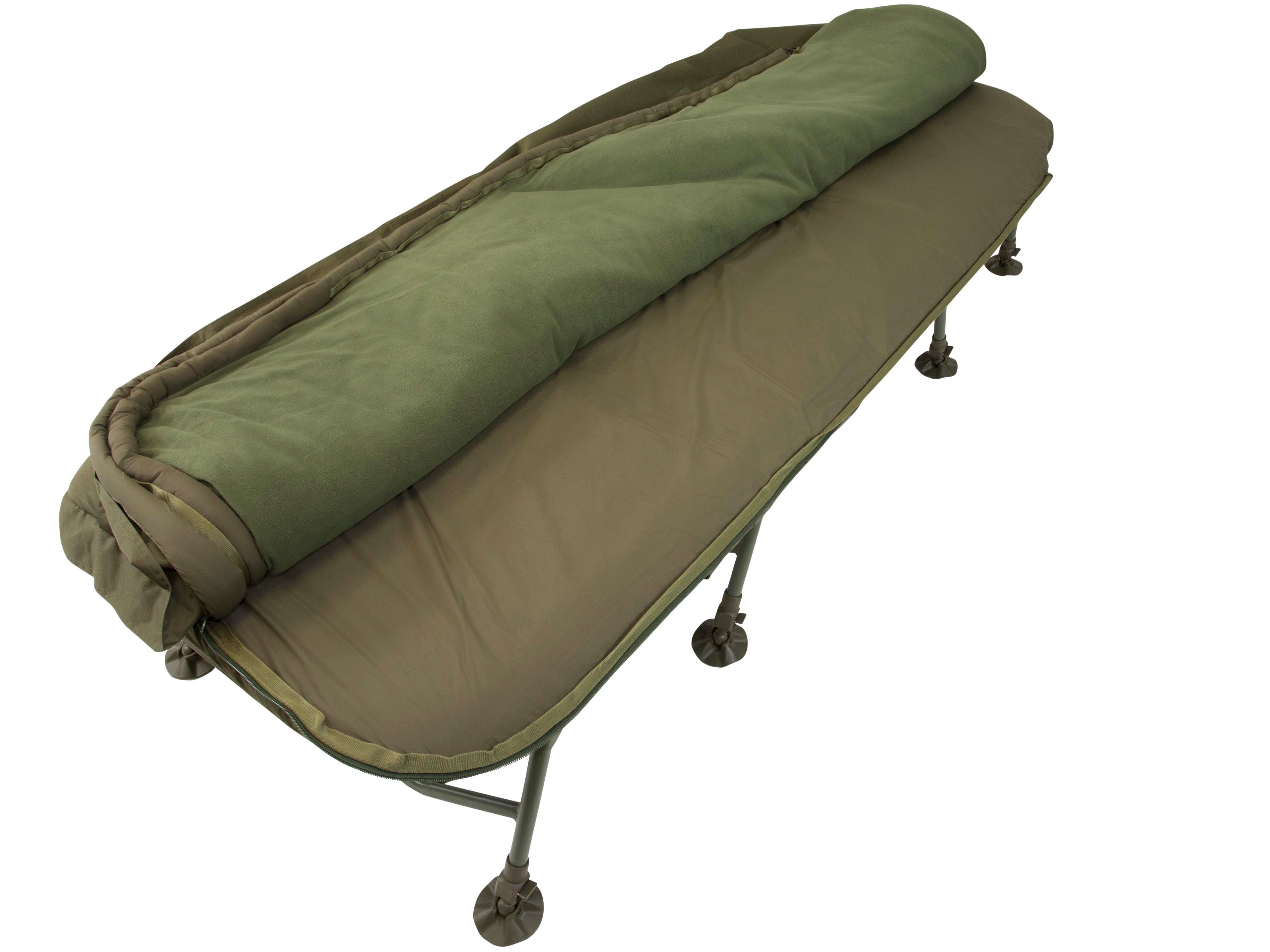 Branda con sacco a pelo Trakker RLX 8 Leg Bed System