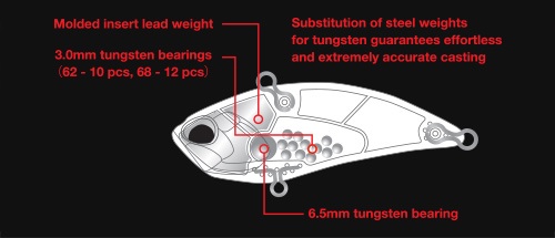 Lipless DUO Realis Vibration 68 G-Fix 