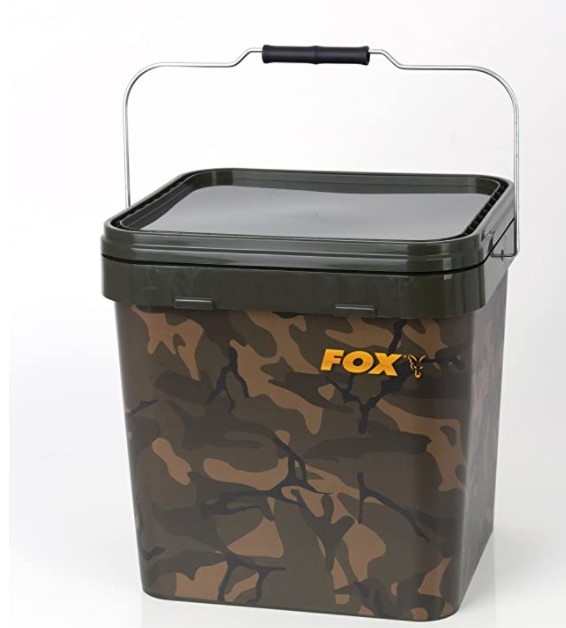 Secchio Fox Camo square bucket 17 L Secchio Fox Camo square bucket 17 L