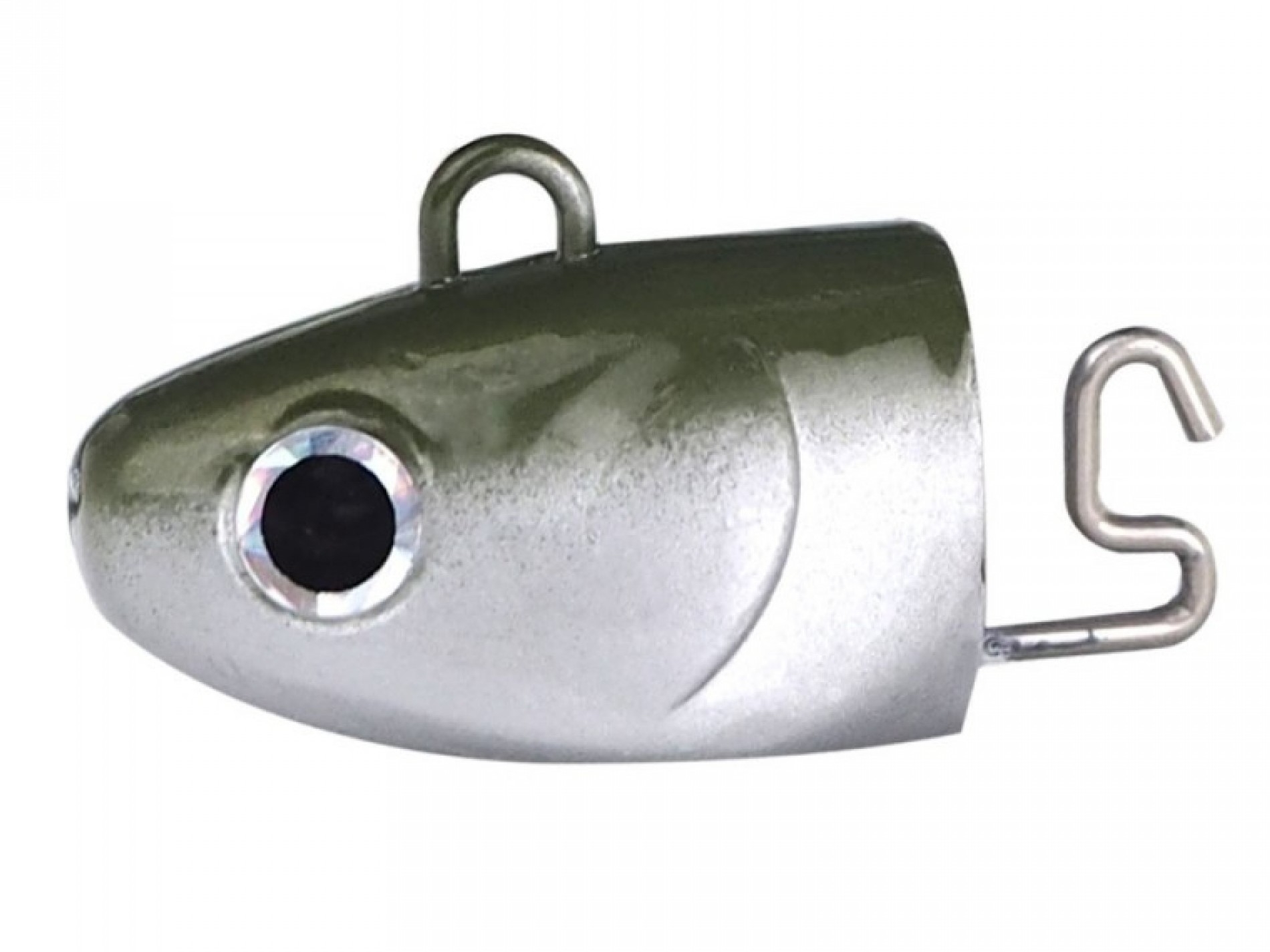 Testa Piombata Fiiish Jig Head n°2 X-Deep 20g col. Kaki (2pz) Testa Piombata Fiiish Jig Head n°2 X-Deep 20g col. Kaki (2pz)