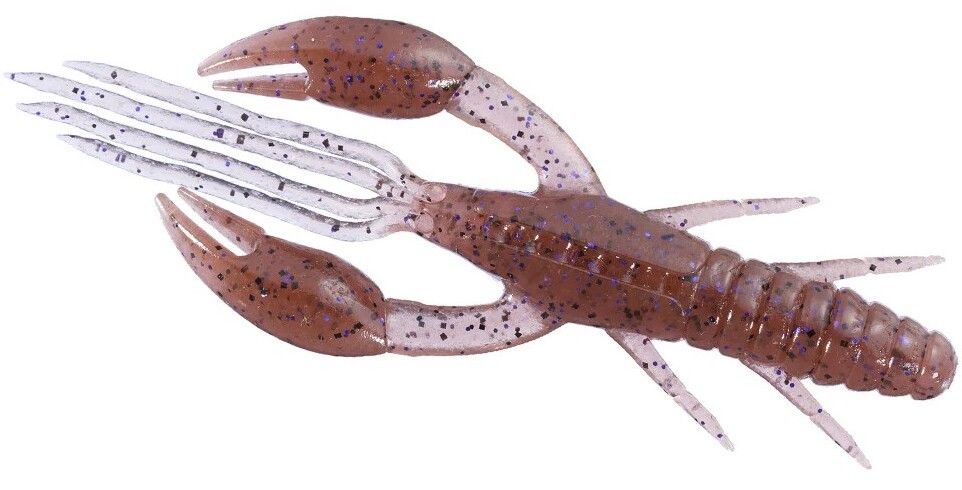 Gambero OSP Dolive Craw 5" col. W058 Champagne Purple and Pepper