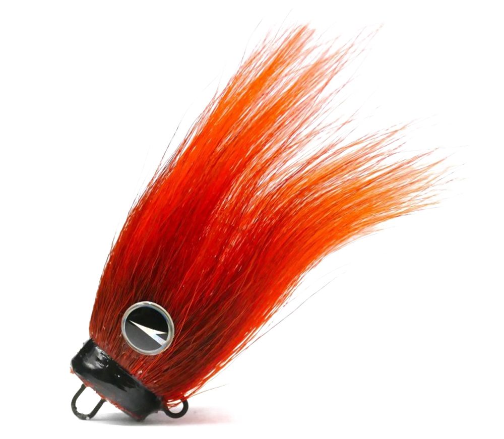 Jig Head in Pelo Bucktail da Luccio VMC Mustache Rig BU 20 g M