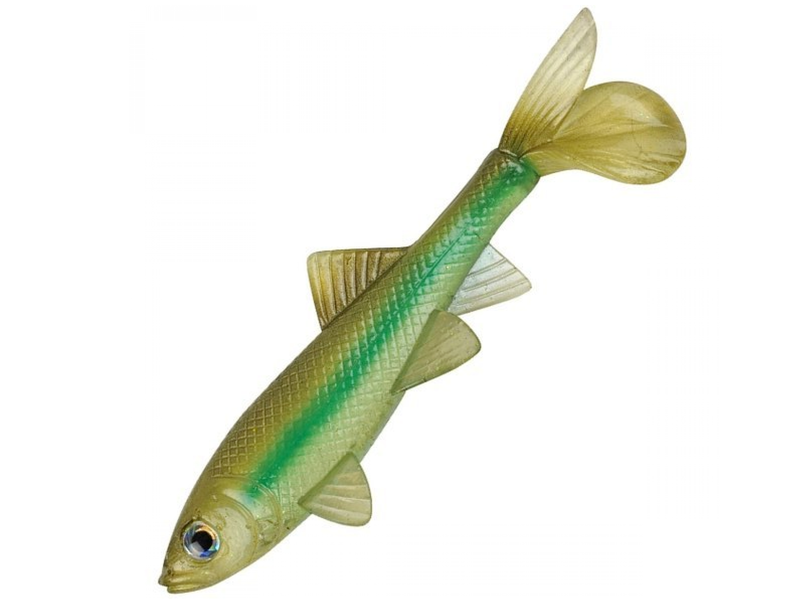 Shad Berkley PowerBait Sick Fish 4" Col. Light Htch Shad Berkley PowerBait Sick Fish 4" Col. Light Htch