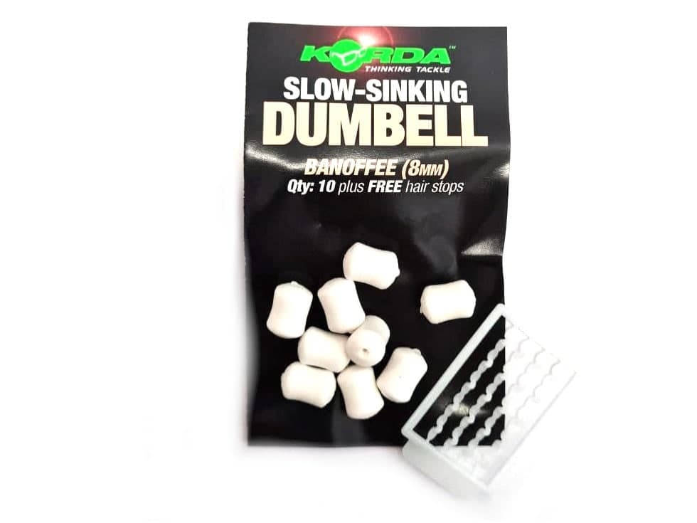 Esca finta Korda Slow Sinking Dumbell Banoffee 8mm Esca finta Korda Slow Sinking Dumbell Banoffee 8mm