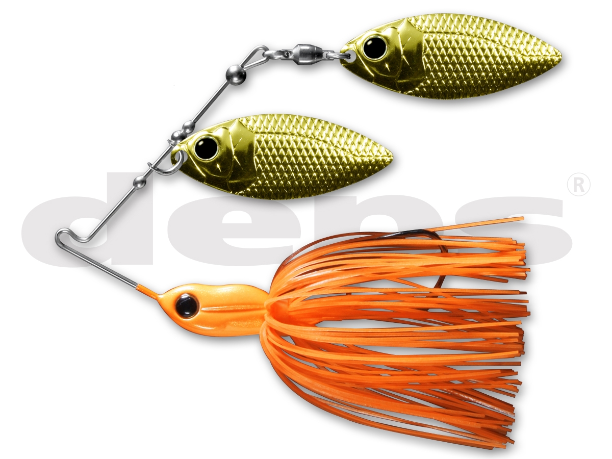 Spinnerbait Deps Minibros 1/2 DW col. #15 Burning Orange